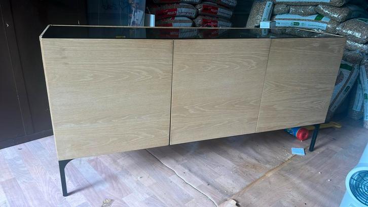 Dressoir Kast van La Redoute, Huis en Inrichting, Kasten | Dressoirs, Gebruikt, 150 tot 200 cm, 25 tot 50 cm, Met deur(en), Glas