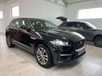 Jaguar F-Pace R-SPORT 180PK AWD AUTOMAAT OPEN DAK (bj 2018), Auto's, Jaguar, 4 cilinders, Zwart, Bedrijf, 132 kW