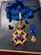 Abbl leopold 2 orde pracht afwerking commandeur, Verzamelen, Ophalen of Verzenden