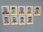 9 chromo,s voetbal 1951 - 52 Royale Union St. Gilloise, Verzenden, Zo goed als nieuw, Poster, Plaatje of Sticker