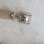 Scharnieren houtpoort rvs staal, Tuin en Terras, Tuinpoorten, Ophalen of Verzenden, Staal