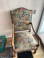 fauteuils style LOUIS XIV en chêne (la paire), Antiek en Kunst, Antiek | Meubels | Stoelen en Sofa's