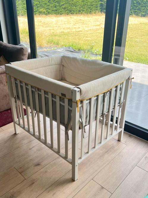Quax park cubic clay incl. textiel, Kinderen en Baby's, Babyparken, Zo goed als nieuw, Ophalen