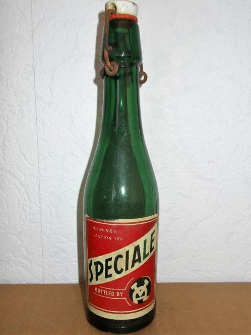 LIEZELE - bierfles SPECIALE - Brij. VAN ASSCHE - Brij.Huyghe, Verzamelen, Biermerken, Gebruikt, Flesje(s), Overige merken, Ophalen of Verzenden