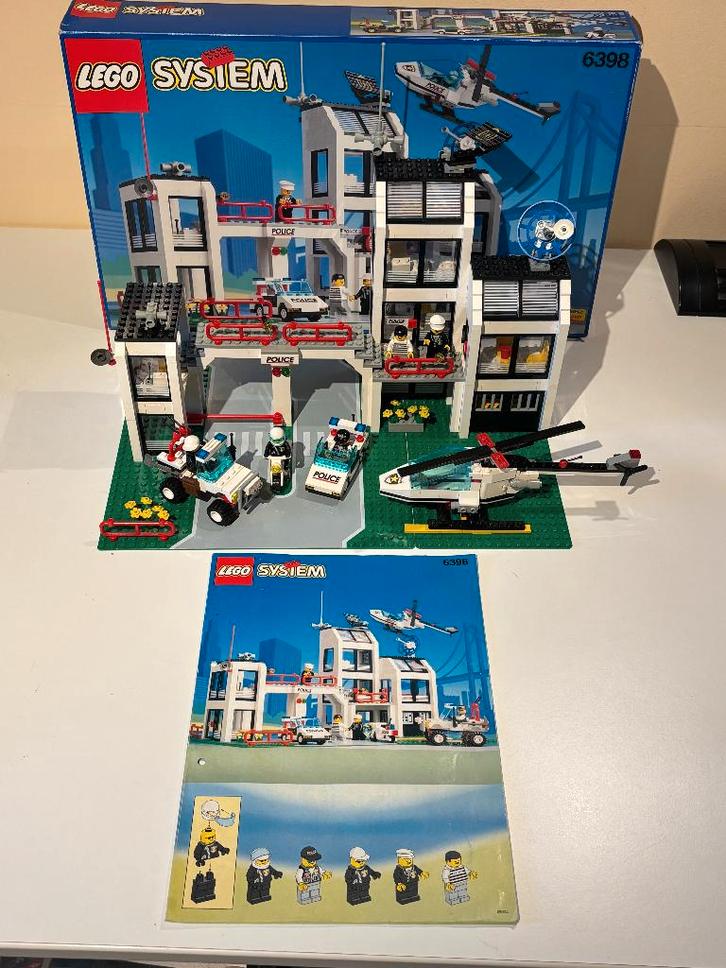 Lego 6398 Central Precinct HQ, Enfants & Bébés, Jouets | Duplo & Lego, Utilisé, Lego, Ensemble complet, Enlèvement ou Envoi