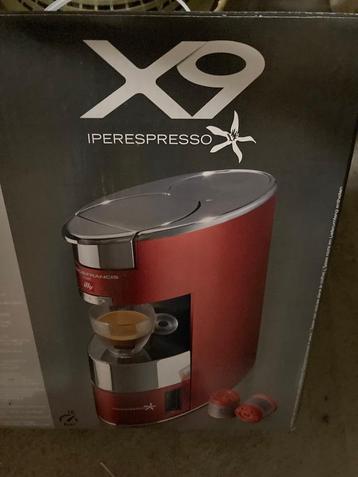 Espresso en koffiemachine X9 Illy - nieuw, Enlèvement ou Envoi, Neuf, Machine à espresso, Dosettes et capsules de café