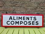 Emaillebord Aliments Composés, Ophalen of Verzenden, Nieuw, Reclamebord