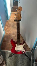 Guitare electrique phoenix rouge et blanche, Muziek en Instrumenten, Ophalen, Zo goed als nieuw