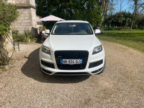 Audi q7 2012an 267000km 3.0tfsi, Auto's, Audi, Particulier, Q7, Benzine, SUV of Terreinwagen, 5 deurs, Automaat, Wit, Beige, Leder