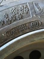 WINTERBANDEN + WIELEN MICHELIN 195/60 R16 ALPIN A4, Ophalen, Gebruikt, 16 inch, Banden en Velgen