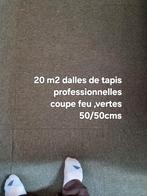 Dalles de tapis anti feu professionnelles