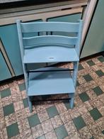 Stokke tripp trapp stoel blauw, Kinderen en Baby's, Kinderstoelen, Ophalen of Verzenden, Zo goed als nieuw