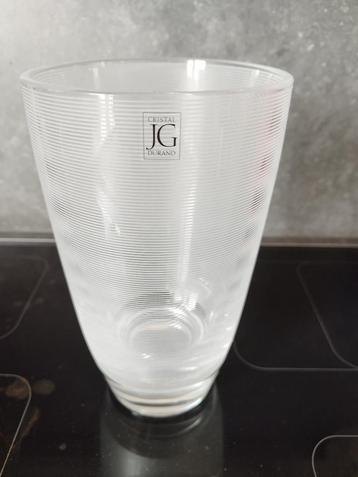 Glazen vaas Cristal JG Durant  beschikbaar voor biedingen