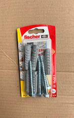 Fischer pluggen (10x50) + schroeven (7x65), Ophalen of Verzenden, Nieuw, 50 tot 100 mm, Pluggen