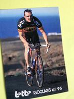 Wielerkaart bk 1996 team lotto wilfried nelissen signe, Sport en Fitness, Wielrennen, Verzenden