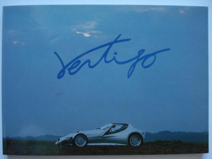 Gillet Vertigo Ford Cosworth 1996 booklet of postcards, Verzamelen, Automerken, Motoren en Formule 1, Zo goed als nieuw, Auto's
