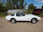 Corvette c3 org NL auto 81000 km targa inruill mogelijk, Auto's, Chevrolet, Automaat, Achterwielaandrijving, 8 cilinders, Wit