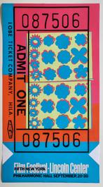 Andy Warhol - Lincoln Center ticket, Antiek en Kunst, Verzenden