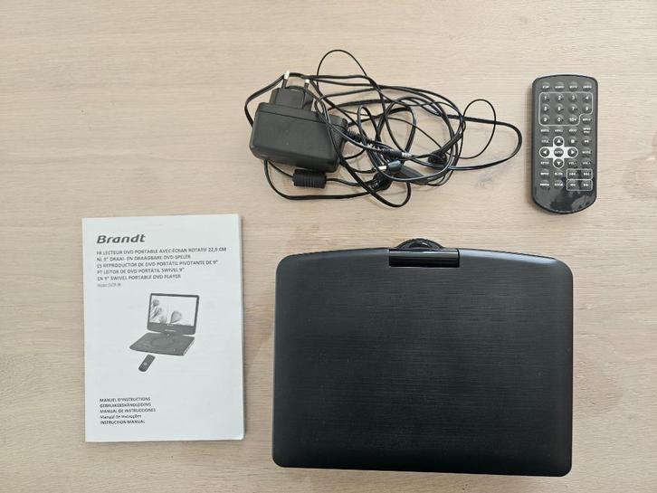 draagbare dvd-speler brandt, Audio, Tv en Foto, DVD spelers, Gebruikt, Dvd-speler, Overige merken, Draagbaar, Ophalen