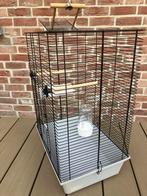 ZWARTE VOGELKOOI MET OPEN DAK EN SPEELTJE NU 50 EURO, Dieren en Toebehoren, Ophalen, Nieuw, Overige materialen, Vogelkooi