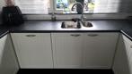 Brocante U/L-keuken inclusief inbouwapparatuurGEDEMONTEERD, Huis en Inrichting, U-keuken, Wit, Ophalen of Verzenden, Zo goed als nieuw