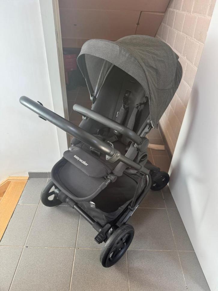 Pousette EASYWALKER HARVEY 2, Kinderen en Baby's, Kinderwagens en Combinaties, Gebruikt, Kinderwagen, Overige merken, Verstelbare duwstang