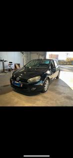 Volkswagen golf 6 tsi benzine bluemotion 2012 182321km, Auto's, Euro 5, 4 cilinders, Leder en Stof, Zwart