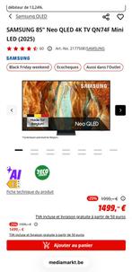 TV Samsung Neo QLED 4K 85’, Enlèvement, Comme neuf, QLED, Samsung
