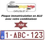 Plaque immatriculation ALU ou PLEXI, Neuf, Daihatsu