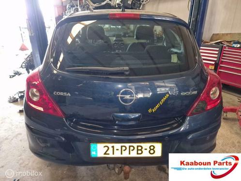 Achterklep Opel Corsa D  ('06-'15) blauw geu, Autos : Pièces & Accessoires, Carrosserie & Tôlerie, Haillon arrière, Opel, Utilisé