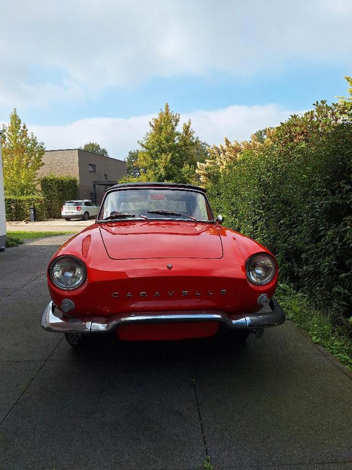 Belgische Renault Caravelle S Cabrio van 1966, Auto's, Oldtimers, Particulier, Renault, Benzine, Cabriolet, 2 deurs, Handgeschakeld