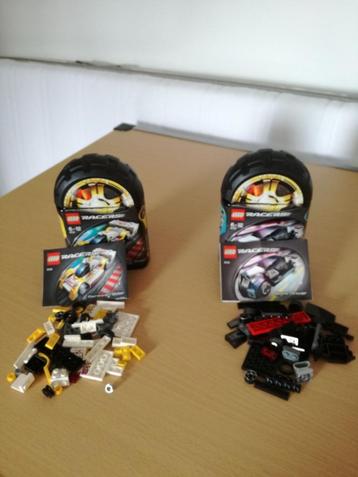 Lego racers auto's