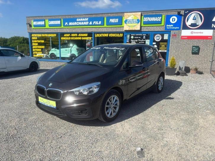 BMW 216, Auto's, BMW, Bedrijf, Te koop, 2 Reeks Active Tourer, Diesel, Euro 6, Stadsauto, 5 deurs, Handgeschakeld, Zwart, Beige