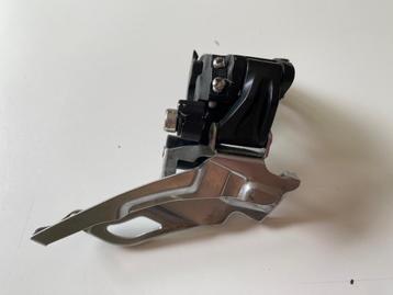 Shimano voorderailleur FD M611 + shimano shifter SL-M6000