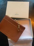 Rolex pochette nieuw, Bruin, Zo goed als nieuw, Leder, Ophalen