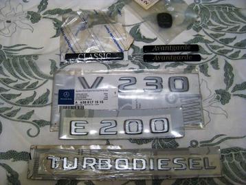 ✅ Mercedes emblemen, letters, typeaanduiding beschikbaar voor biedingen