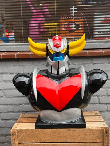 Robot Goldorak reclame Buste beeld XL beschikbaar voor biedingen