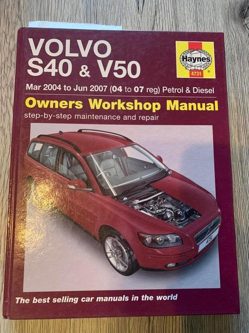 (VOLVO HANDBOEK) Volvo S40 & V50. Owners workshop manual., Livres, Autos | Livres, Utilisé, Volvo, Enlèvement ou Envoi