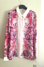 Gorgeous vintage style blouse with floral print (size S/M), Ophalen of Verzenden, Zo goed als nieuw, Forever 21, Roze