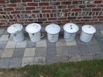 Oude  wc  potten in  email   nog  2  stuks, Ophalen