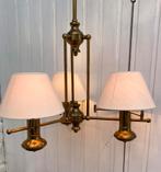 Vintage koperen kroonluchter hanglamp, Gebruikt