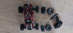 Stadium truck 2WD TRAXXAS : TRX-37076-74RED + 4 baanbanden, Auto offroad, Zo goed als nieuw, Schaal 1:10, RTR (Ready to Run)