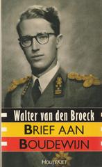 Brief aan Boudewijn Walter van den Broeck, Belgique, Walter van den Broeck, Utilisé, Enlèvement ou Envoi