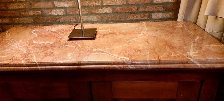 Magnifiques tablettes en marbre rose 3 pièces, Maison & Meubles, Accessoires pour la Maison | Colonnes & Piliers, Utilisé, Enlèvement