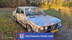 BMW 525i | 1982 | Route 66 Auctions, Zwart, Bedrijf, Handgeschakeld, Overige carrosserie