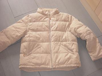 donsjas maat 46 beige kleur beschikbaar voor biedingen
