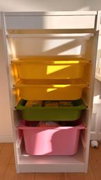 Ikea TROFAST kastje met bakken, Minder dan 75 cm, Zo goed als nieuw, Minder dan 50 cm, Ophalen