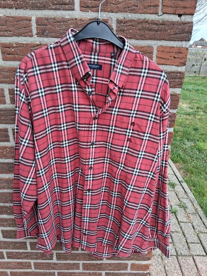Heren hemd Burberry Mt XL, Vêtements | Hommes, Chemises, Porté, Rouge, Enlèvement ou Envoi