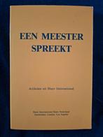 Een Meester spreekt., Ophalen of Verzenden, Zo goed als nieuw