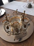 Turkse theeglazen, Huis en Inrichting, Keuken | Servies, Glas, Glas of Glazen, Zo goed als nieuw, Ophalen
